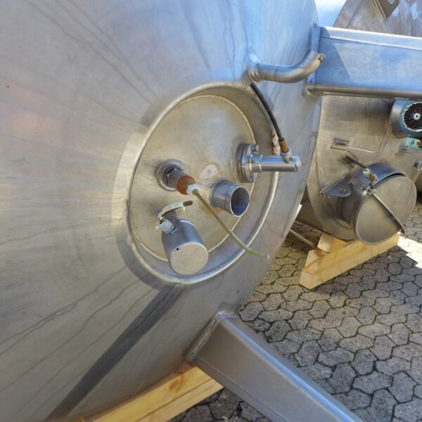 6300 liters tank i rustfritt stål 304