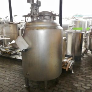 650 liters tank i rustfritt stål 304