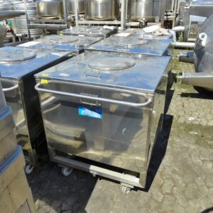 735 liters tank i rustfritt stål 304