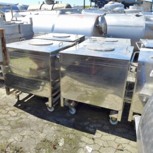 735 liters tank i rustfritt stål 304