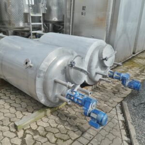 750 liters tank i rustfritt stål 304