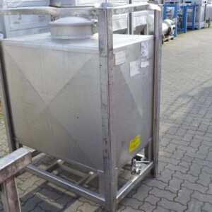 800 liters tank i rustfritt stål 304