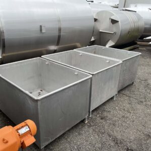 800 liters tank i rustfritt stål 304