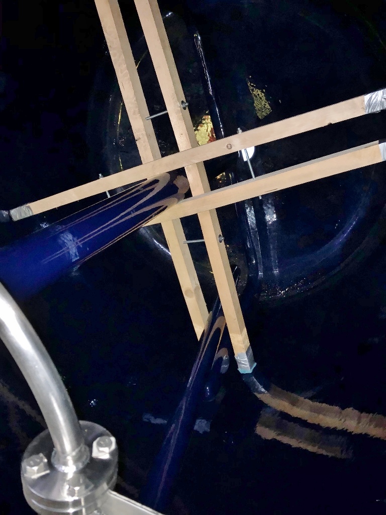 8250 liter ståltank (emaljert)