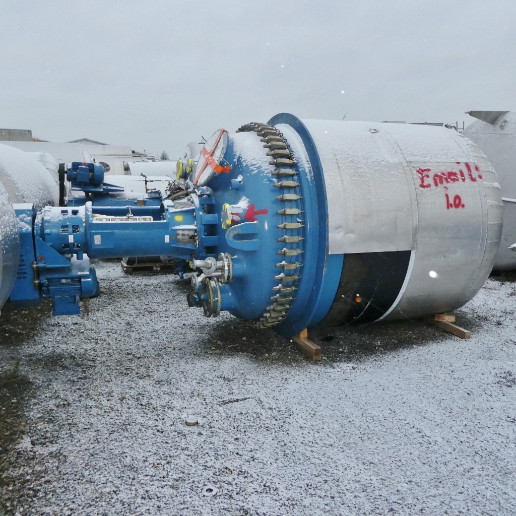8250 liter ståltank (emaljert)