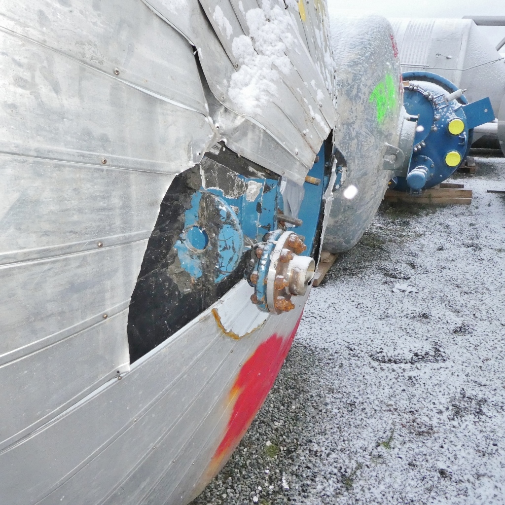 8250 liter ståltank (emaljert)