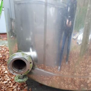 8300 liters tank i rustfritt stål 304