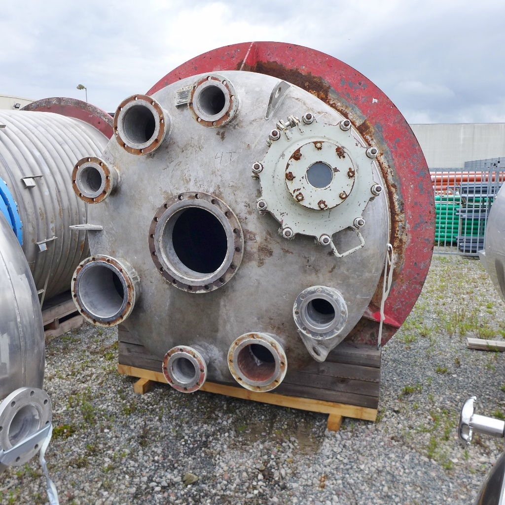 8651 liter tank i rustfritt stål 304