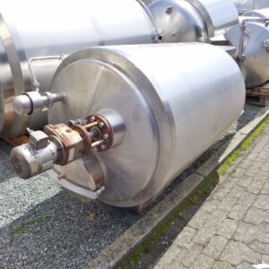 900 liters tank i rustfritt stål 304