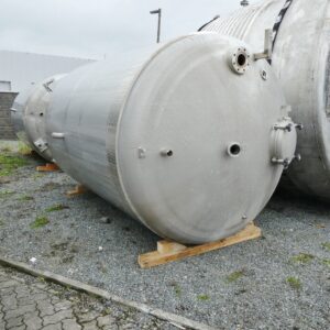 9000 liters tank i rustfritt stål 304