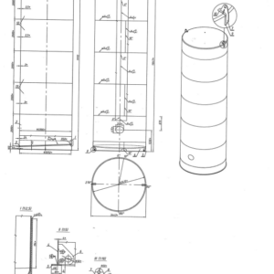 95000 liter tank i rustfritt stål 304