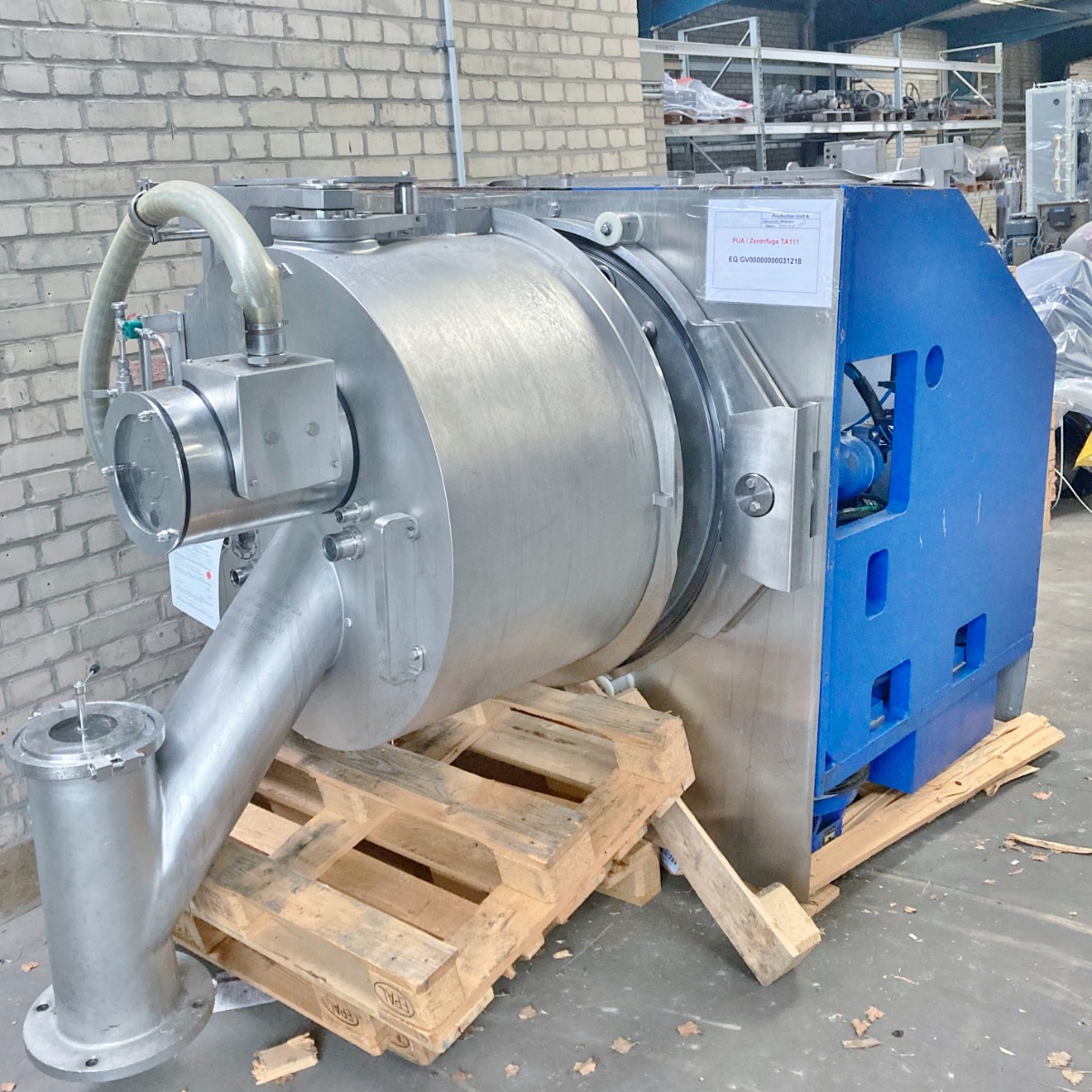 Sentrifuge Krauss Maffei peeling HZ 80/1,0