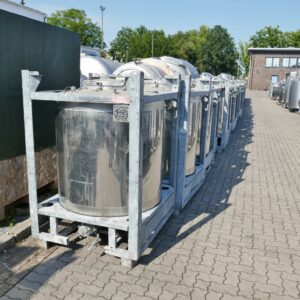 1000 liters tank i 304 rustfritt stål