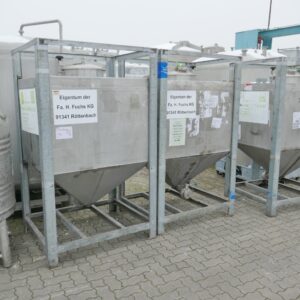 1000 liters tank i 304 rustfritt stål