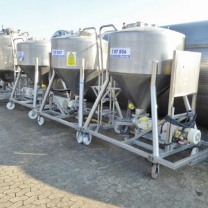 1000 liters tank i syrefast 316