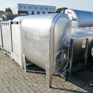 1200 liters tank i rustfritt stål 304