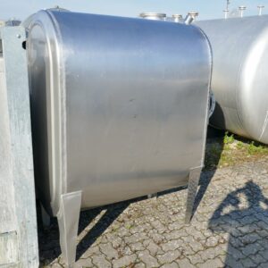 1200 liters tank i rustfritt stål 304