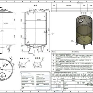 5200 liters tank i syrefast 316