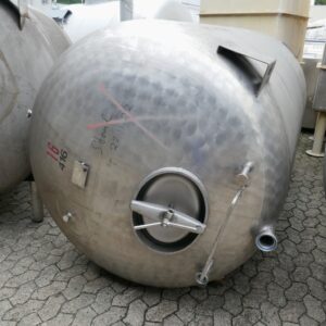 5500 liters tank i rustfritt stål 304