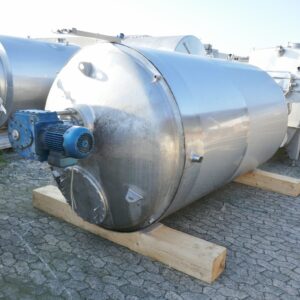 5530 liter tank i rustfritt stål 304