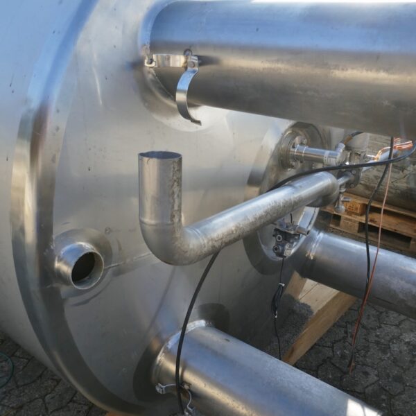 5530 liter tank i rustfritt stål 304