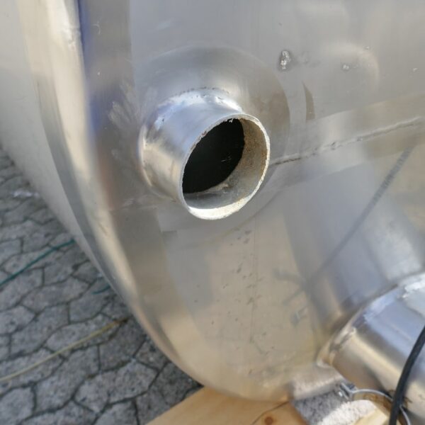5530 liter tank i rustfritt stål 304