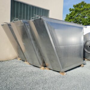 6100 liters tank i rustfritt stål 304