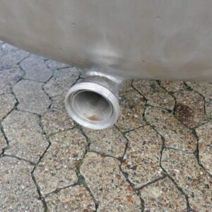 6200 liter tank i rustfritt stål 304