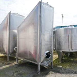 7400 liters tank i rustfritt stål 304