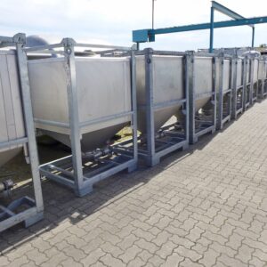 1000 liters tank i 304 rustfritt stål