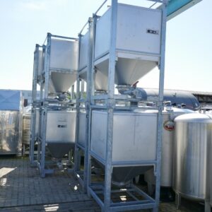 1000 liters tank i 304 rustfritt stål
