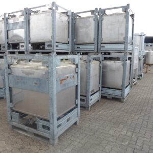 1000 liters tank i 304 rustfritt stål