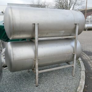 1000 liters tank i 304 rustfritt stål
