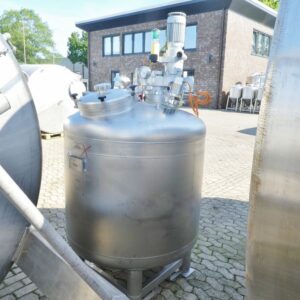 1100 liters tank i rustfritt stål 304
