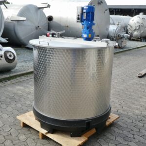 1150 liters tank i rustfritt stål 304