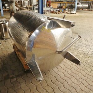 1300 liters tank i rustfritt stål 304