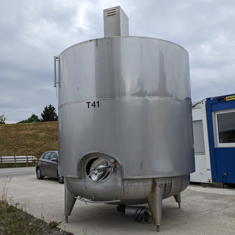 14000 liters tank i rustfritt stål 304