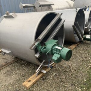 1500 liters tank i rustfritt stål 304