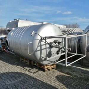 15000 liters tank i rustfritt stål 304