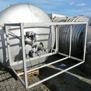 15000 liters tank i rustfritt stål 304