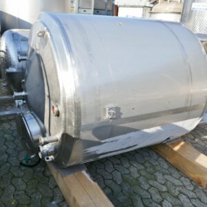 2000 liters tank i rustfritt stål 304