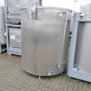 2400 liter tank i rustfritt stål 304