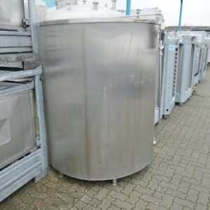 2400 liter tank i rustfritt stål 304