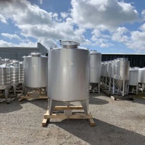 2500 liters tank i rustfritt stål 304