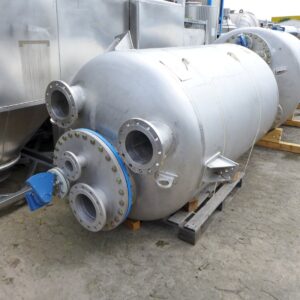 2500 liters tank i rustfritt stål 304
