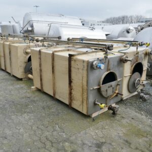 2500 liters tank i rustfritt stål 304