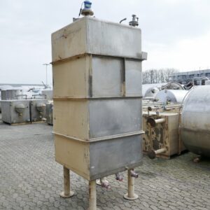 2500 liters tank i rustfritt stål 304