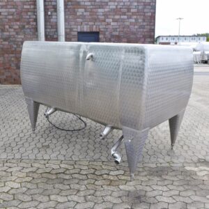 3000 liters tank i rustfritt stål 304