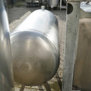 350 liters tank i rustfritt stål 304