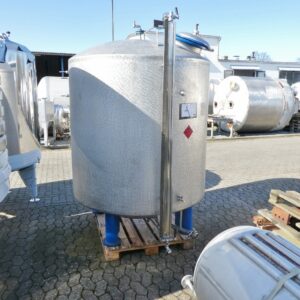 3500 liters tank i rustfritt stål 304